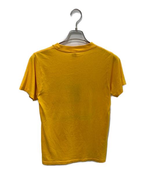 Champion（チャンピオン）Champion (チャンピオン) 半袖Tシャツ　80s USA製 トリコタグ イエロー サイズ:Mの古着・服飾アイテム