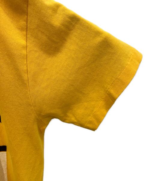 Champion（チャンピオン）Champion (チャンピオン) 半袖Tシャツ　80s USA製 トリコタグ イエロー サイズ:Mの古着・服飾アイテム