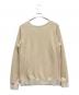 SASQUATCHfabrix. (サスクワッチファブリックス) KANT ラグランスウェット ベージュ×グレー サイズ:M：5000円