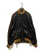 Hollowayホロウェイ）の古着「サテンジャケット」｜ブラック