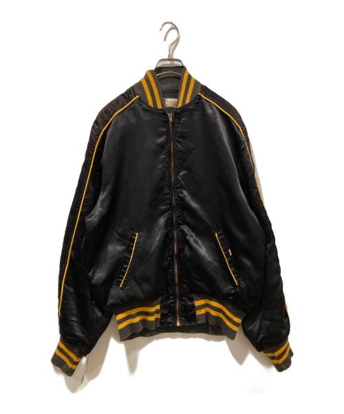 Holloway（ホロウェイ）Holloway (ホロウェイ) サテンジャケット ブラック サイズ:42の古着・服飾アイテム