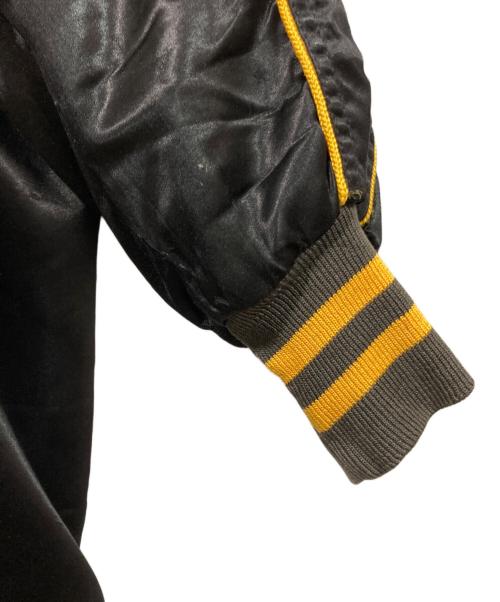 Holloway（ホロウェイ）Holloway (ホロウェイ) サテンジャケット ブラック サイズ:42の古着・服飾アイテム