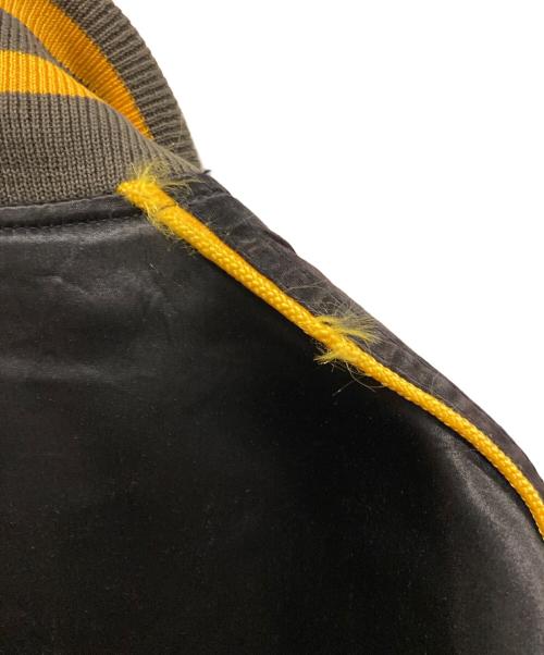 Holloway（ホロウェイ）Holloway (ホロウェイ) サテンジャケット ブラック サイズ:42の古着・服飾アイテム