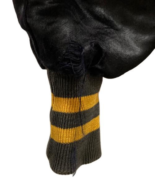 Holloway（ホロウェイ）Holloway (ホロウェイ) サテンジャケット ブラック サイズ:42の古着・服飾アイテム