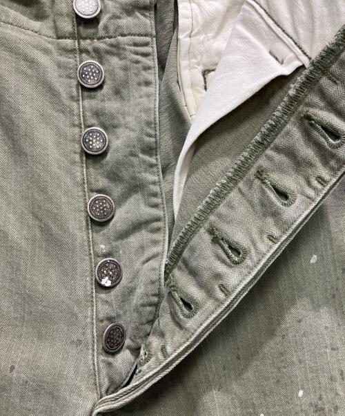 BOWWOW（バウワウ）BOWWOW (バウワウ) M43 HBT COMBAT TROUSERS オリーブ サイズ:Mの古着・服飾アイテム