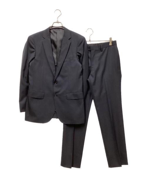 a day in the life（ア デイ イン ザ ライフ）a day in the life (ア デイ イン ザ ライフ) シャドーストライプ 2B セットアップスーツ ネイビー サイズ:SIZE 46の古着・服飾アイテム