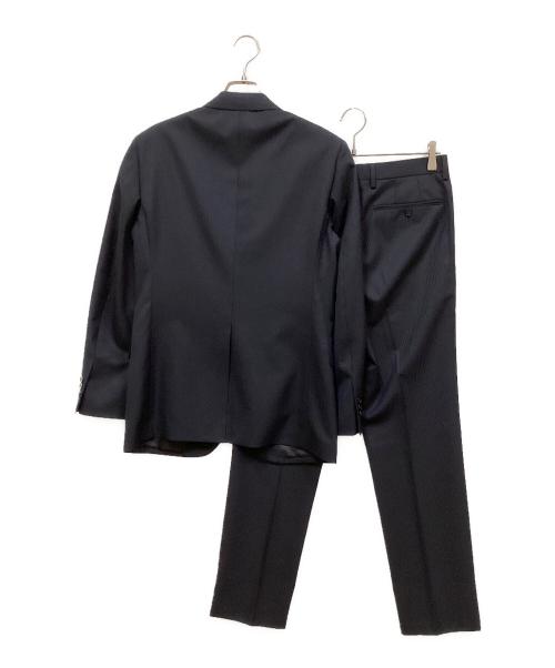 a day in the life（ア デイ イン ザ ライフ）a day in the life (ア デイ イン ザ ライフ) シャドーストライプ 2B セットアップスーツ ネイビー サイズ:SIZE 46の古着・服飾アイテム