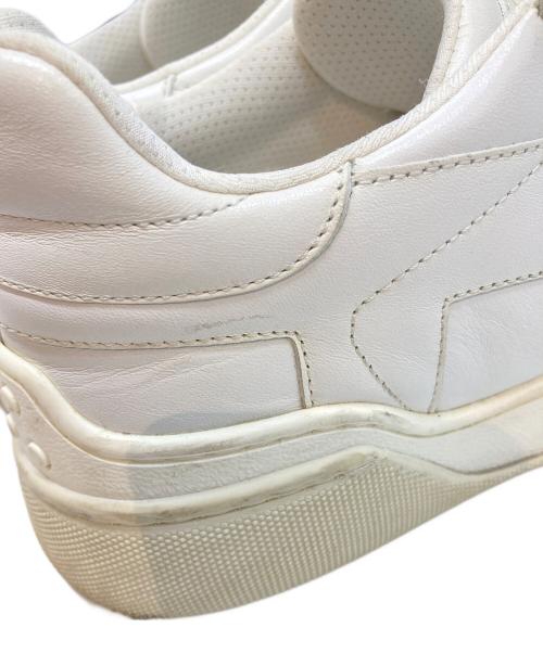 TOD'S（トッズ）TOD'S (トッズ) レザースニーカー ホワイト サイズ:37の古着・服飾アイテム