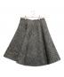 PRADA（プラダ）の古着「ツイードフレアスカート」｜ブラック