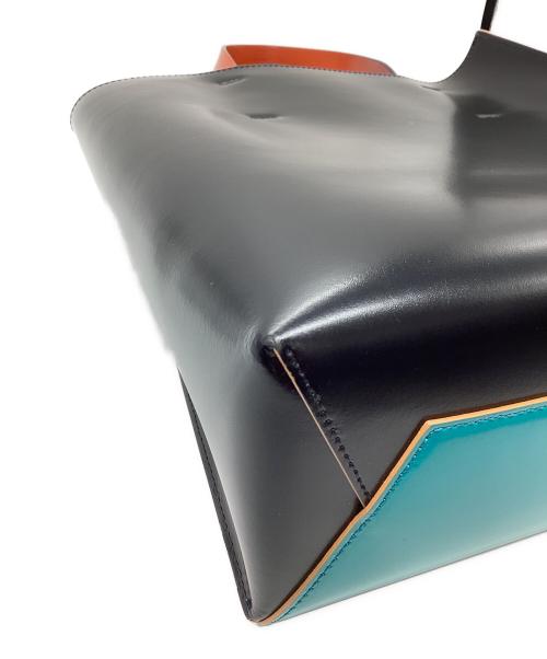 MARNI（マルニ）MARNI (マルニ) MUSEO 2WAYトートバッグ ブルーの古着・服飾アイテム