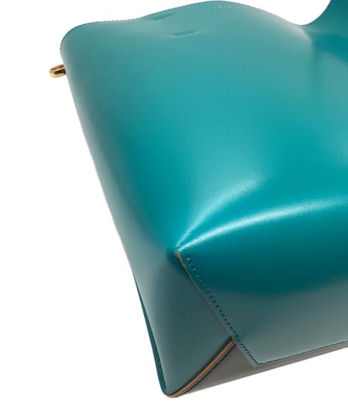 MARNI（マルニ）MARNI (マルニ) MUSEO 2WAYトートバッグ ブルーの古着・服飾アイテム