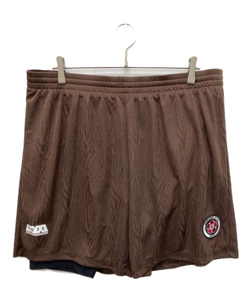 MARTINE ROSE（マーティン・ローズ）MARTINE ROSE (マーティン・ローズ) ハーフパンツ ブラウン サイズ:XLの古着・服飾アイテム