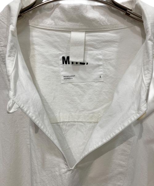 MARGARET HOWELL（マーガレットハウエル）MARGARET HOWELL (マーガレットハウエル) 半袖プルオーバーシャツ ホワイト サイズ:1の古着・服飾アイテム