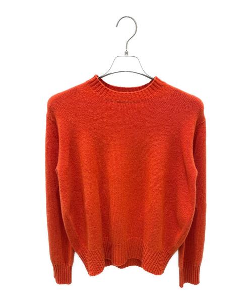 DRAWER（ドゥロワー）DRAWER (ドゥロワー) カシミヤニット オレンジ サイズ:2の古着・服飾アイテム