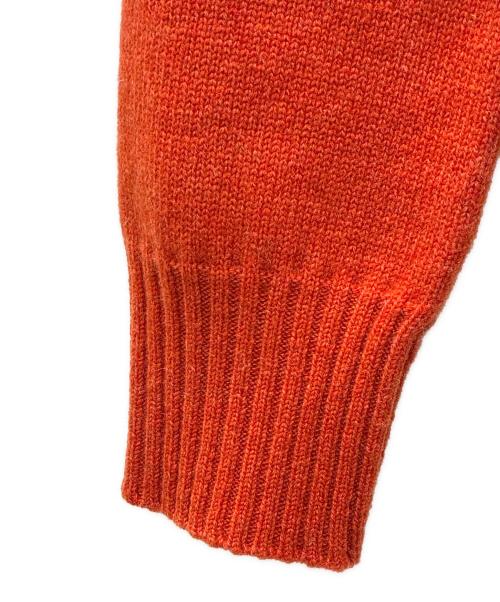 DRAWER（ドゥロワー）DRAWER (ドゥロワー) カシミヤニット オレンジ サイズ:2の古着・服飾アイテム