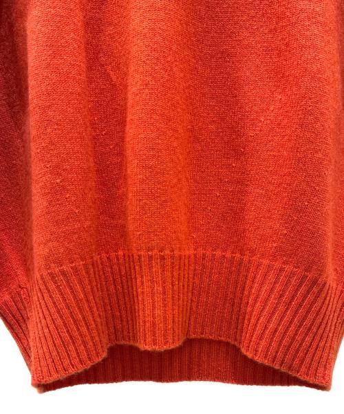 DRAWER（ドゥロワー）DRAWER (ドゥロワー) カシミヤニット オレンジ サイズ:2の古着・服飾アイテム