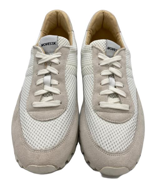 NOVESTA（ノベスタ）NOVESTA (ノベスタ) Drawer (ドゥロワー) スニーカー ホワイト×グレー サイズ:39の古着・服飾アイテム