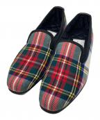 MATTHEW COOKSON×DRAWERマシュークックソン×ドゥロワー）の古着「オペラシューズ」｜タータンチェック