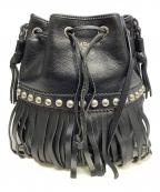 J&M DAVIDSON×DRAWERジェイ＆エム デヴィッドソン×ドゥロワー）の古着「別注ショルダーバッグ」｜ブラック