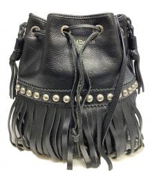 J&M DAVIDSON×DRAWER（ジェイ＆エム デヴィッドソン×ドゥロワー）の古着「別注ショルダーバッグ」｜ブラック