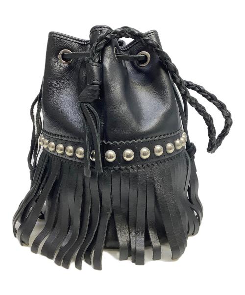 J&M DAVIDSON（ジェイ＆エム デヴィッドソン）J&M DAVIDSON (ジェイ＆エム デヴィッドソン) Drawer (ドゥロワー) 別注ショルダーバッグ ブラックの古着・服飾アイテム