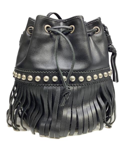 J&M DAVIDSON（ジェイ＆エム デヴィッドソン）J&M DAVIDSON (ジェイ＆エム デヴィッドソン) Drawer (ドゥロワー) 別注ショルダーバッグ ブラックの古着・服飾アイテム