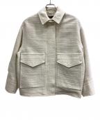 STUNNING LUREスタニングルアー）の古着「ループツィードブルゾン」｜アイボリー