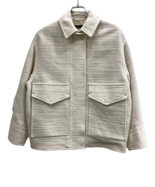 STUNNING LURE（スタニングルアー）STUNNING LURE (スタニングルアー) ループツィードブルゾン アイボリー サイズ:1の古着・服飾アイテム