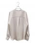 Noble (ノーブル) ワークディテールドレープシャツ ベージュ サイズ:free：10000円