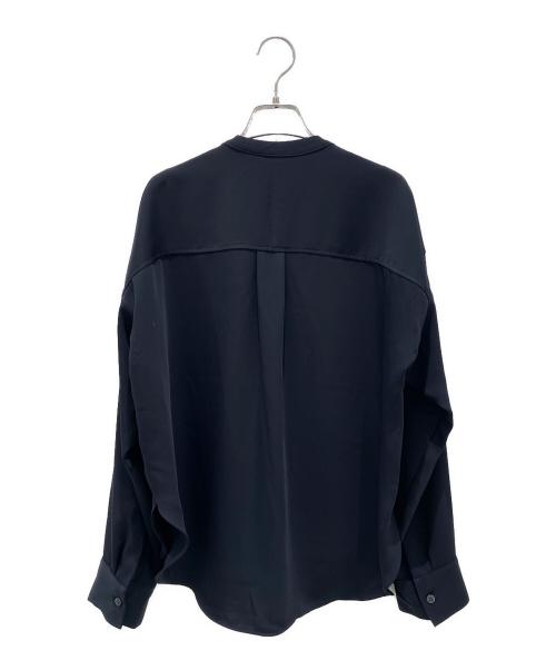 Noble（ノーブル）Noble (ノーブル) ワークディテールドレープシャツ ネイビー サイズ:Freeの古着・服飾アイテム