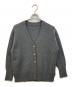 NOLLEY'S（ノーリーズ）の古着「カシミヤ混MUSICゆったりVネックカーディガン」｜グレー