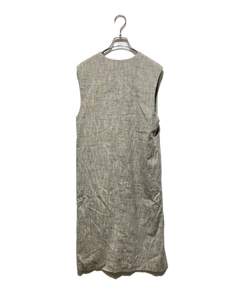 MACKINTOSH PHILOSOPHY（マッキントッシュ フィロソフィー）MACKINTOSH PHILOSOPHY (マッキントッシュ フィロソフィー) GREY LABEL ツイードジャンパースカート グレー サイズ:2の古着・服飾アイテム