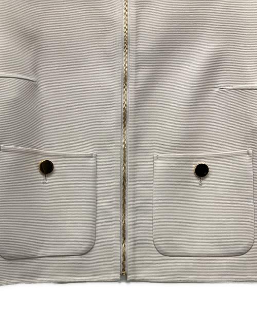 ANAYI（アナイ）ANAYI (アナイ) パールグログランショートコート グレー サイズ:38 未使用品の古着・服飾アイテム