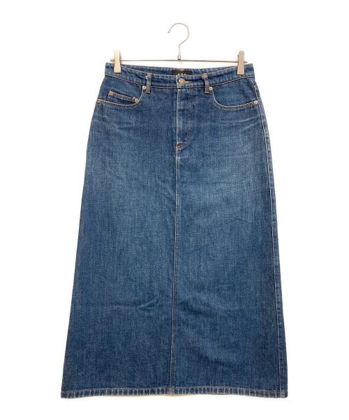 A.P.C.（アーペーセー）A.P.C. (アーペーセー) デニムロングスカート インディゴ サイズ:SIZE Mの古着・服飾アイテム