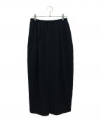 ENFOLDエンフォルド）の古着「CIRCLE COCOON SKIRT」｜ブラック