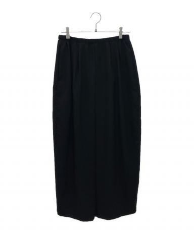 中古・古着通販】ENFOLD (エンフォルド) CIRCLE COCOON SKIRT ブラック