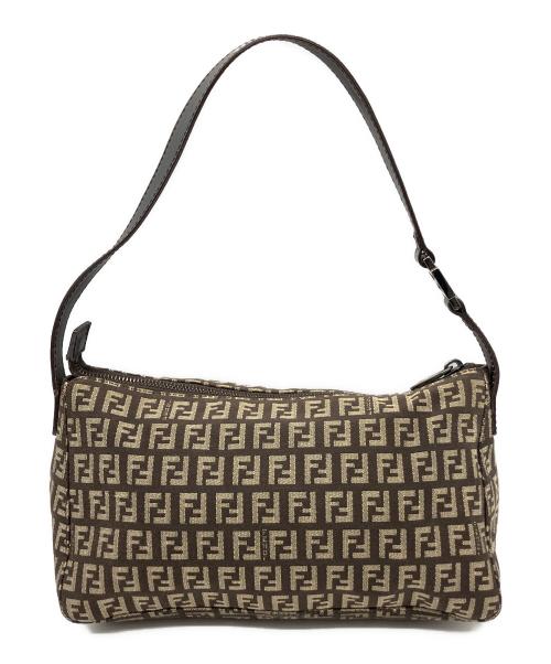 FENDI（フェンディ）FENDI (フェンディ) ワンショルダーバッグ ブラウンの古着・服飾アイテム