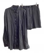 Ameriアメリ）の古着「CALENDERING SHIRT SET UP」｜ブラック