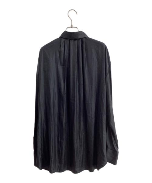 Ameri（アメリ）AMERI (アメリ) CALENDERING SHIRT SET UP ブラック サイズ:Mの古着・服飾アイテム