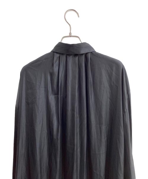 Ameri（アメリ）AMERI (アメリ) CALENDERING SHIRT SET UP ブラック サイズ:Mの古着・服飾アイテム