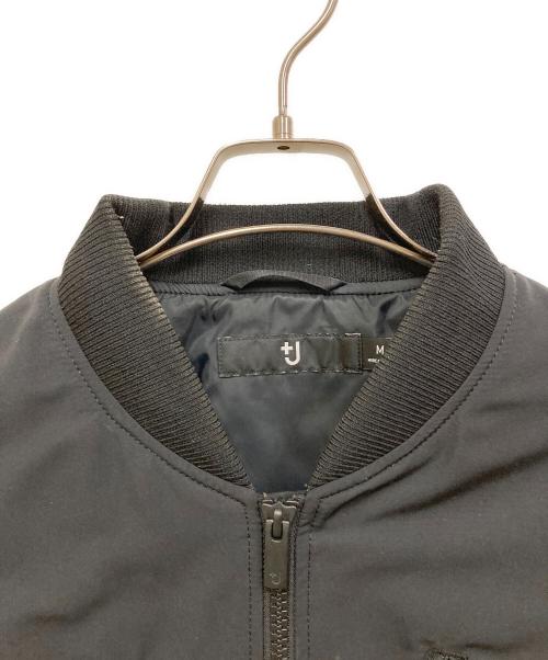 +J（プラスジェイ）+J (プラスジェイ) オーバーサイズブルゾン ブラック サイズ:SIZE Mの古着・服飾アイテム