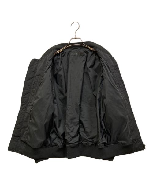 +J（プラスジェイ）+J (プラスジェイ) オーバーサイズブルゾン ブラック サイズ:SIZE Mの古着・服飾アイテム