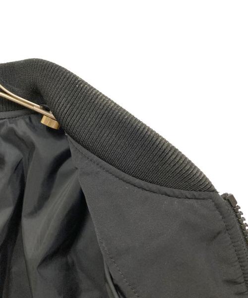 +J（プラスジェイ）+J (プラスジェイ) オーバーサイズブルゾン ブラック サイズ:SIZE Mの古着・服飾アイテム