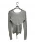 CLANE (クラネ) CAMISOLE SET CACHECOEUR KNIT TOPS グレー サイズ:2：13000円