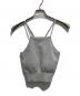 中古・古着 CLANE (クラネ) CAMISOLE SET CACHECOEUR KNIT TOPS グレー サイズ:2：13000円