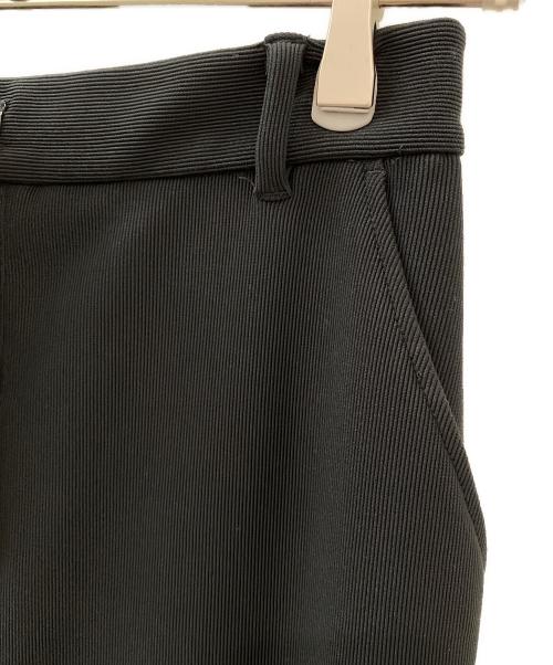 CLANE（クラネ）CLANE (クラネ) RIB STRIPE STRAIGHT SKIRT ブラック サイズ:2の古着・服飾アイテム