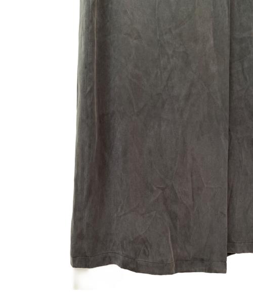 CLANE（クラネ）CLANE (クラネ) 2WAY ADJUST WRAP SKIRT グレー サイズ:2の古着・服飾アイテム