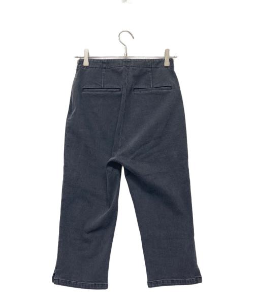 Spick and Span（スピック＆スパン）Spick and Span (スピックアンドスパン) Higuchi*S ブラックデニムカプリパンツ ブラック サイズ:38の古着・服飾アイテム