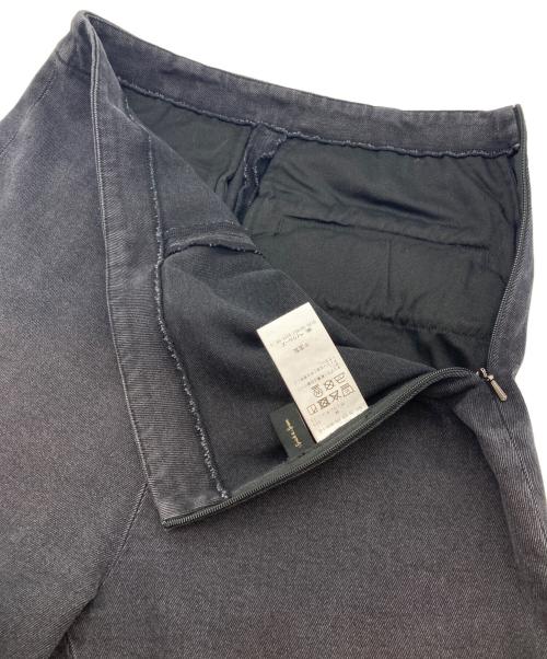 Spick and Span（スピック＆スパン）Spick and Span (スピックアンドスパン) Higuchi*S ブラックデニムカプリパンツ ブラック サイズ:38の古着・服飾アイテム