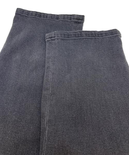 Spick and Span（スピック＆スパン）Spick and Span (スピックアンドスパン) Higuchi*S ブラックデニムカプリパンツ ブラック サイズ:38の古着・服飾アイテム